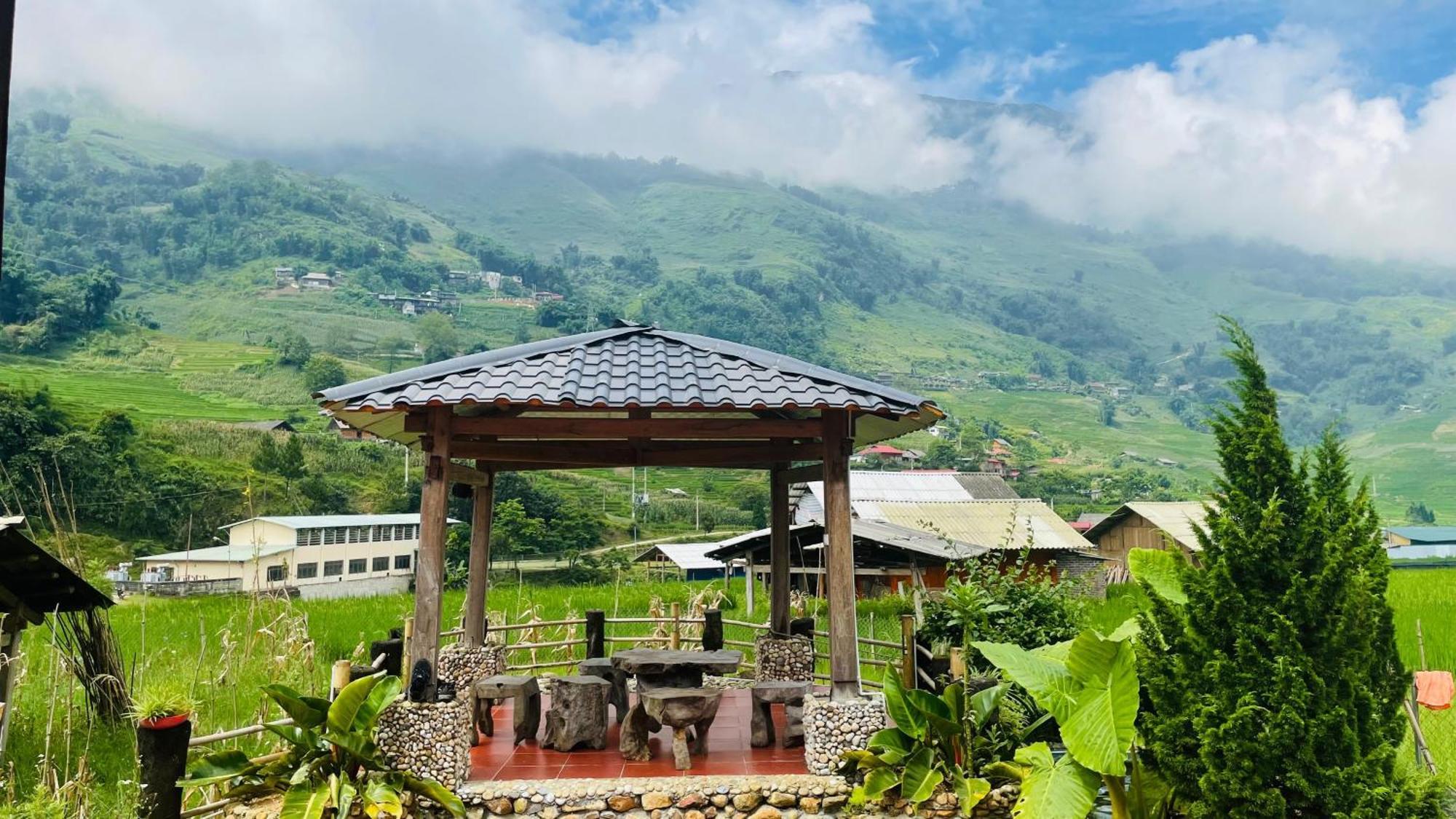 Albergue Eco Rice Fields House Sapa Exterior foto